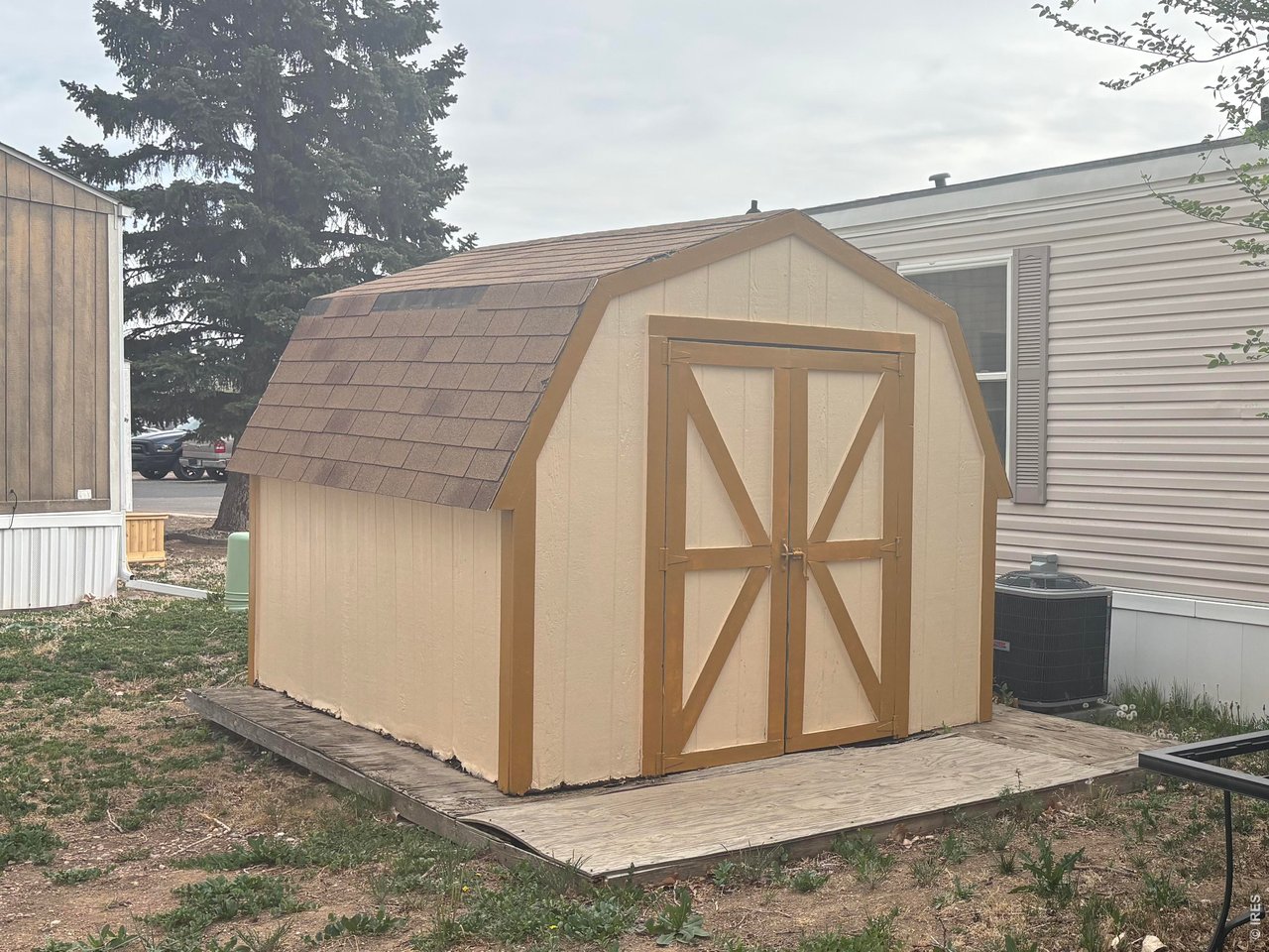 Storage building number 3 located behind carport