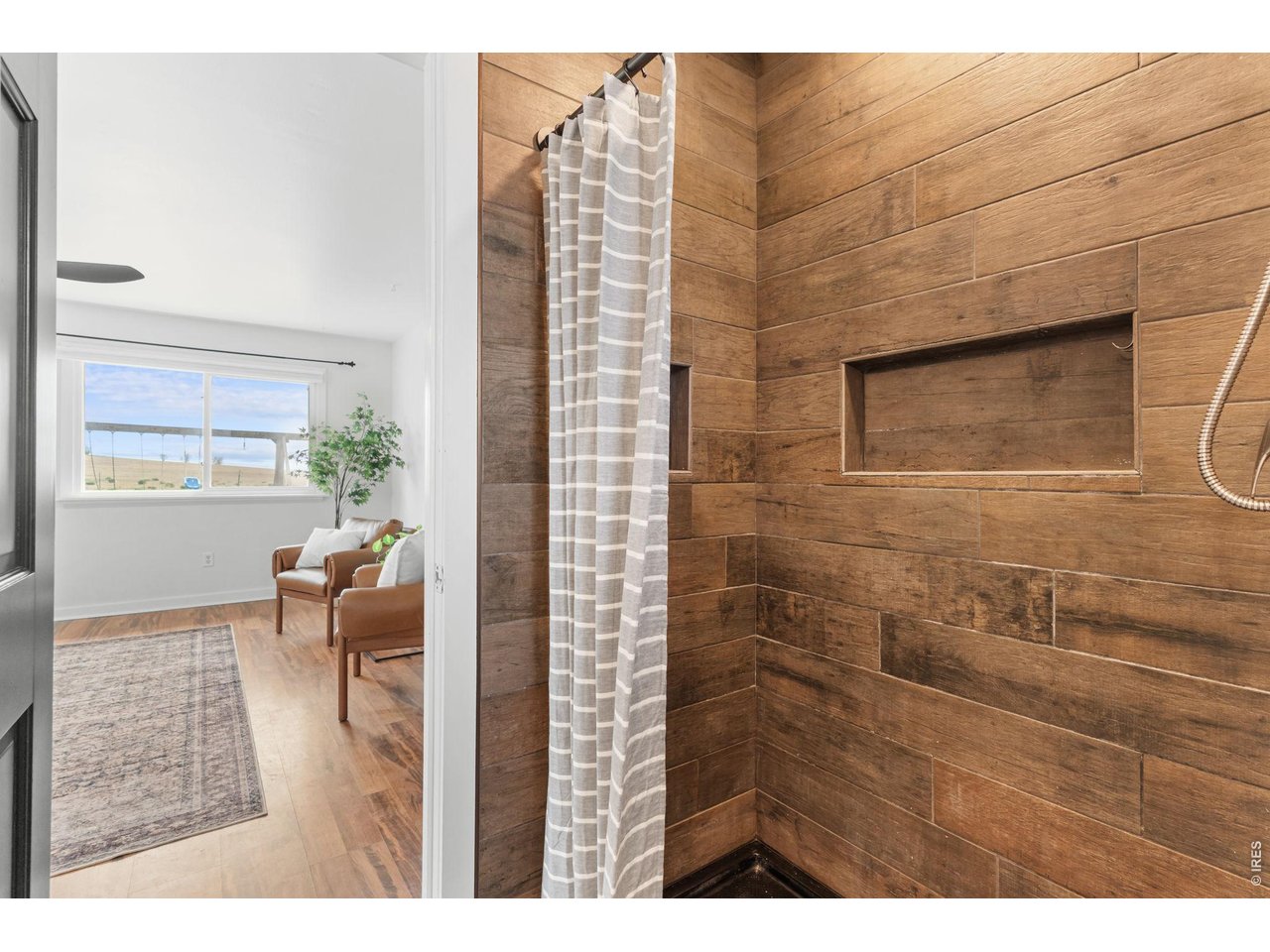 Beautiful shower in the ensuite primary bath