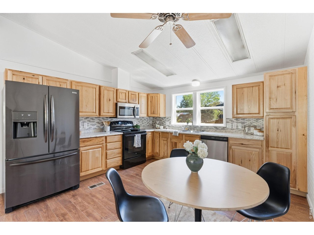 Large open kitchen