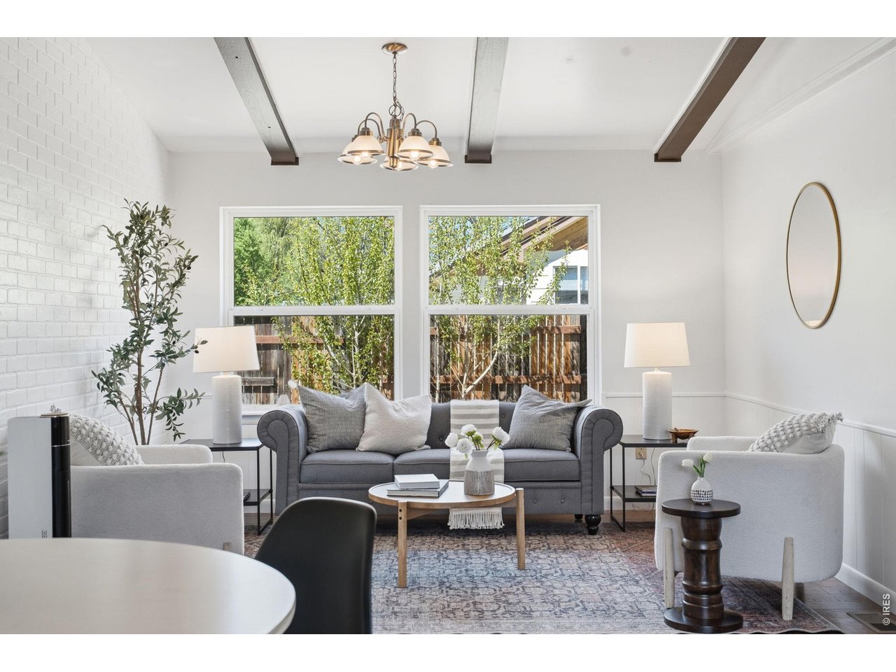 Bright open living area