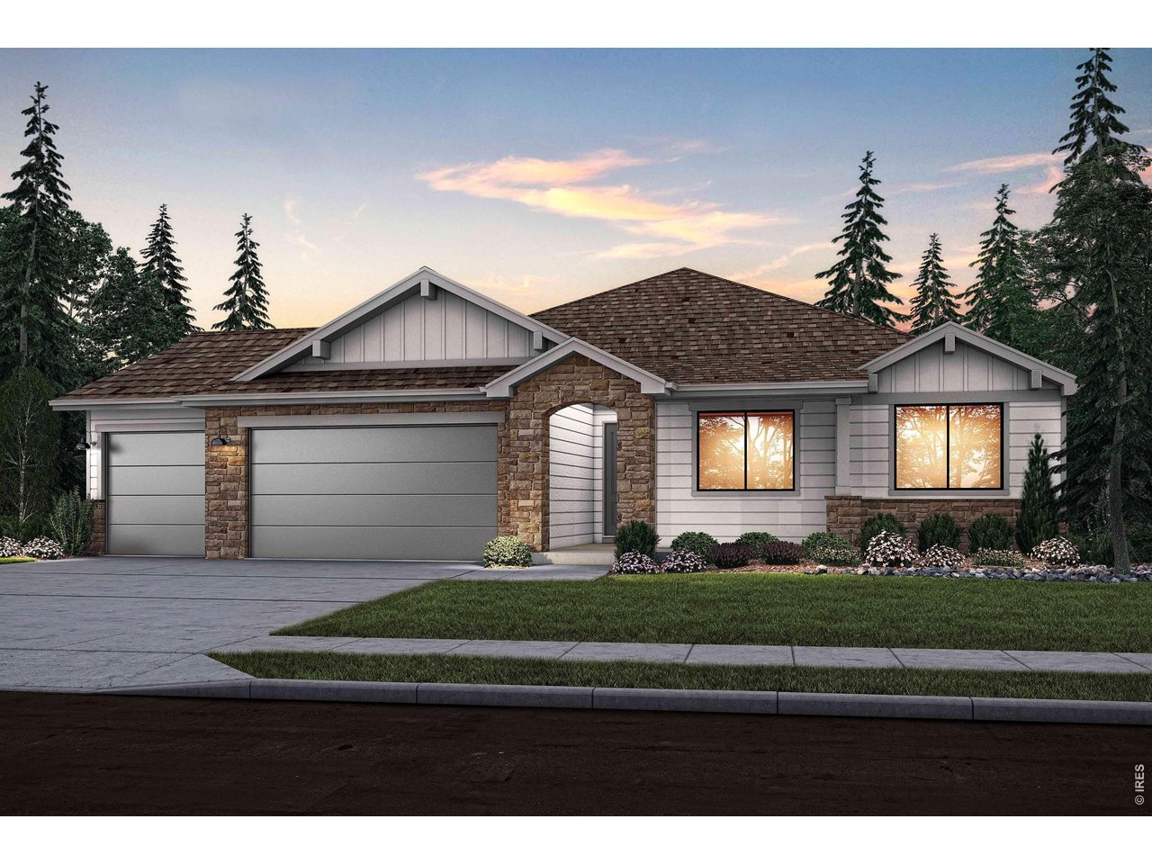 The Hudson 55 - 5 Car by Bridgewater Homes