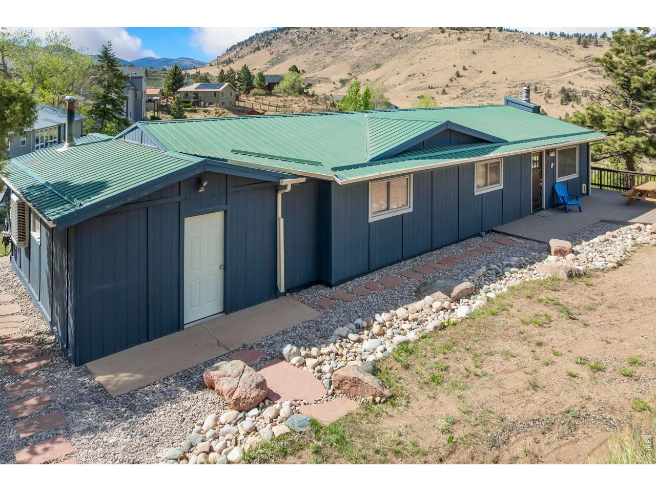 Attached 180 SF storage shed to keep the mess out of your home