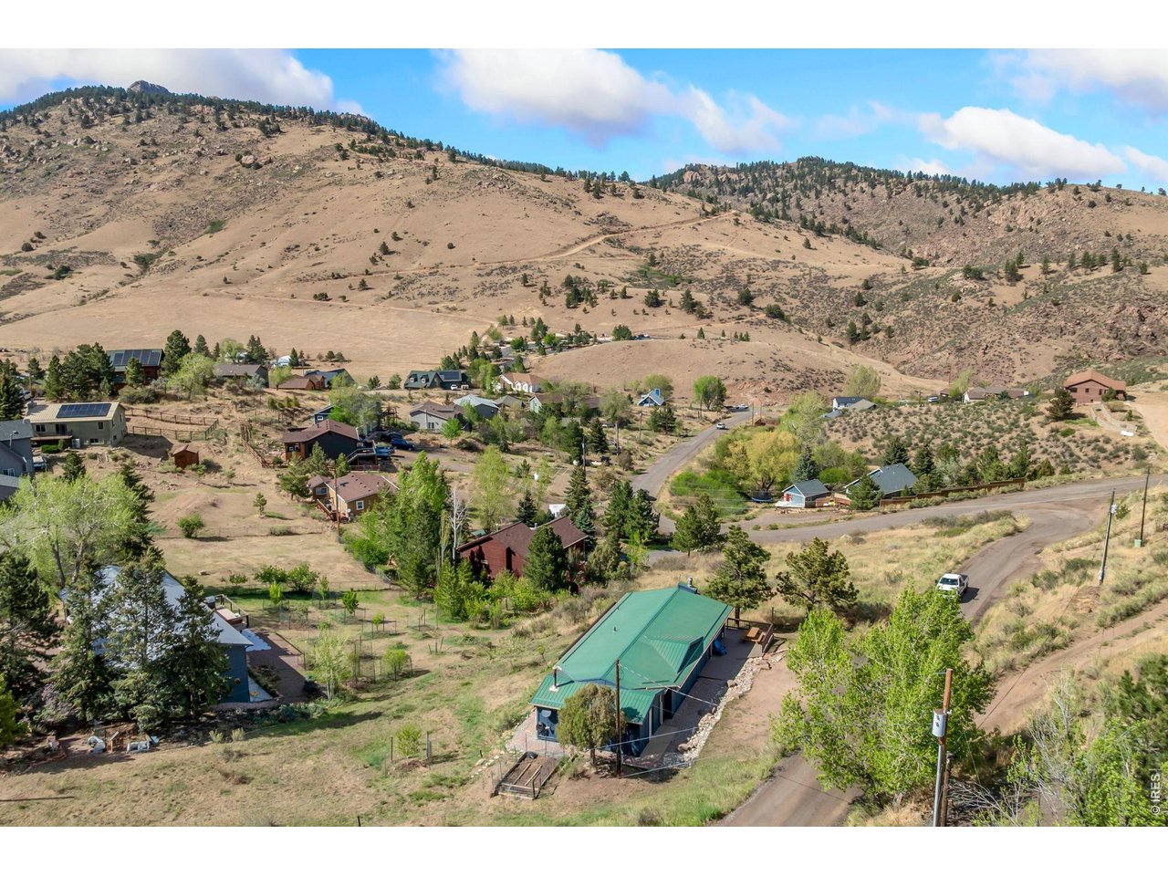 Just moments away from Horsetooth Moutain Park