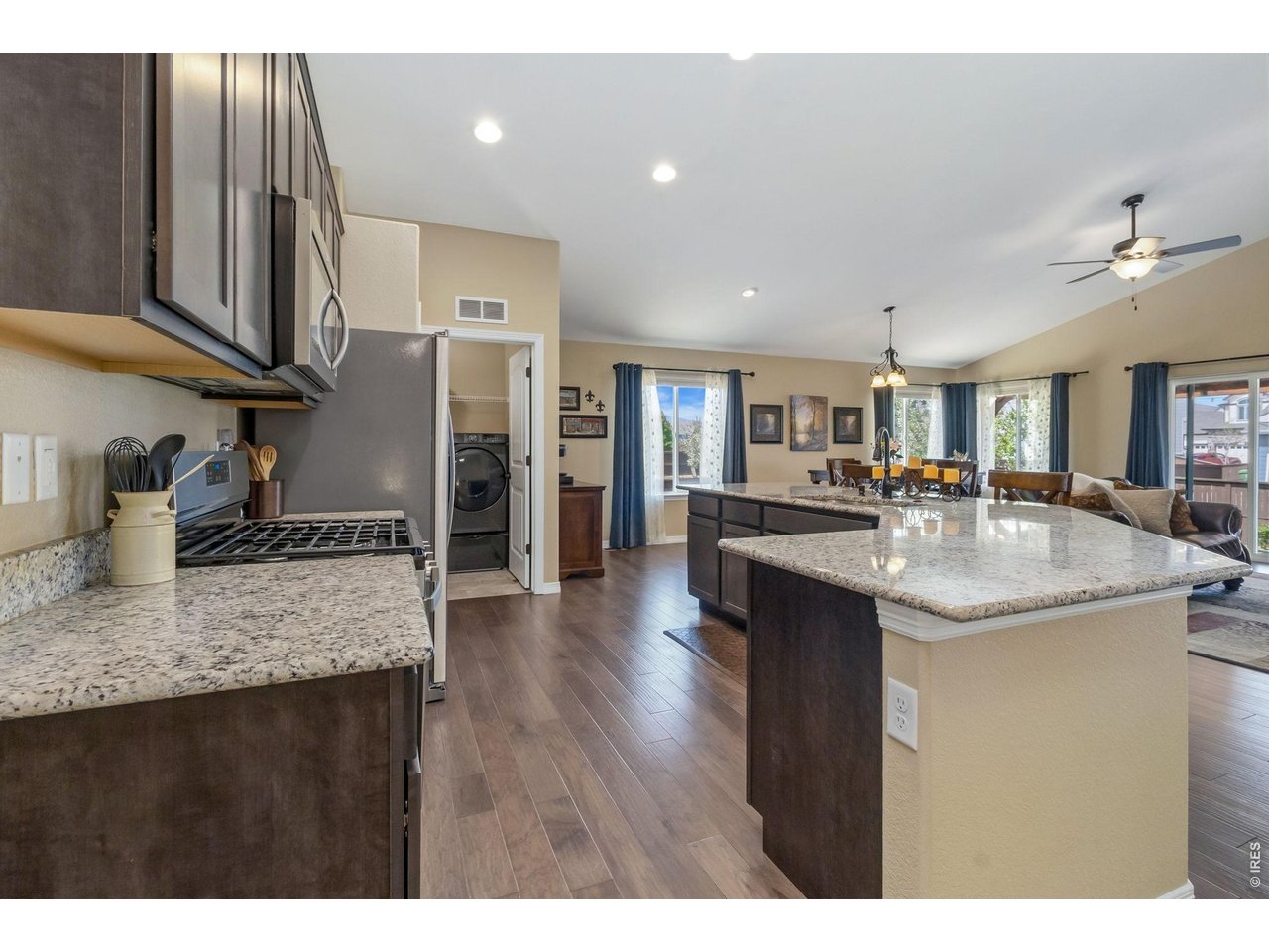 This property boasts a gorgeous, open floorplan perfectly designed to accommodate the needs and desires of modern living, offering both style and functionality.