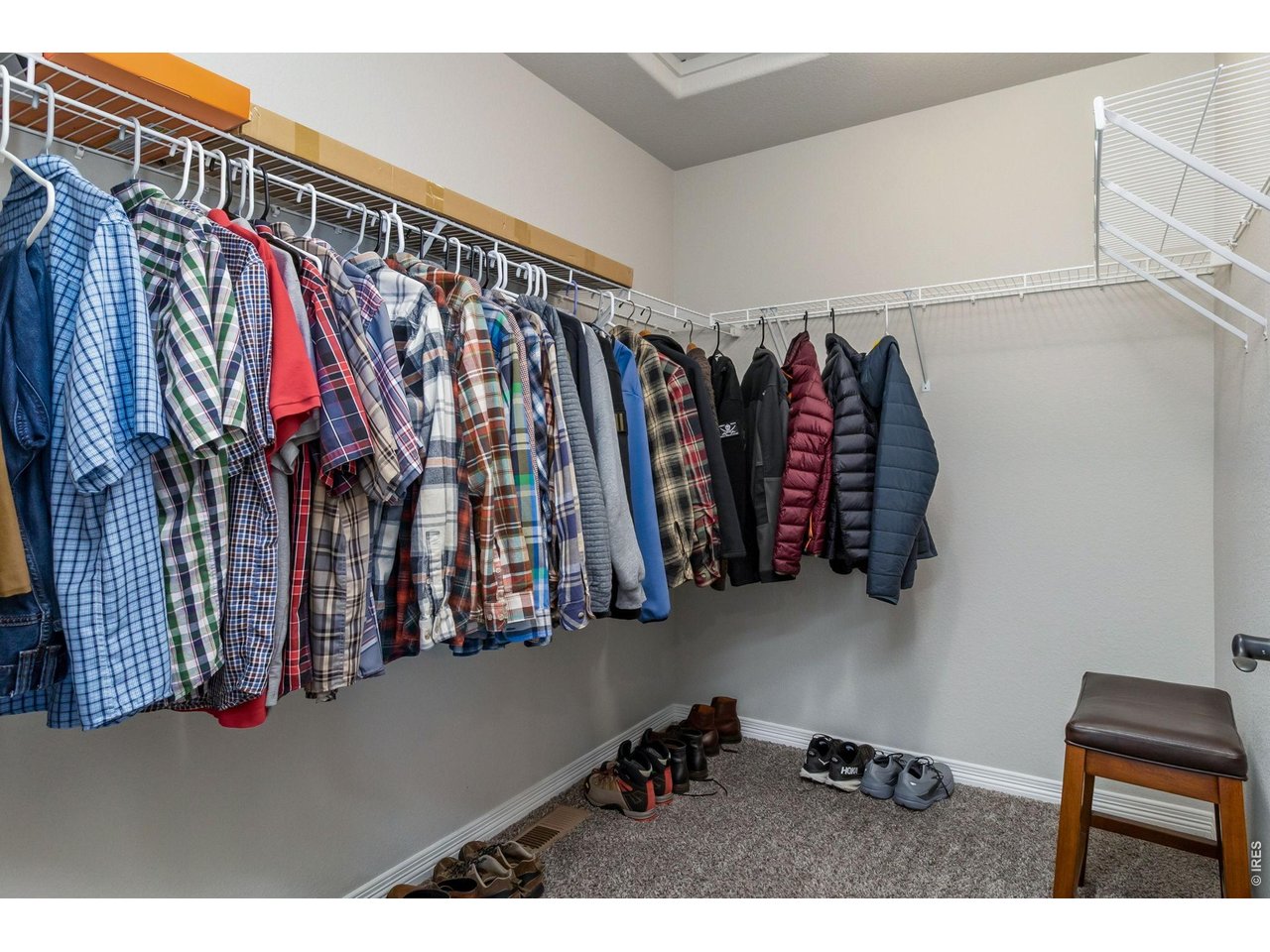 Primary Walk-in Closet 