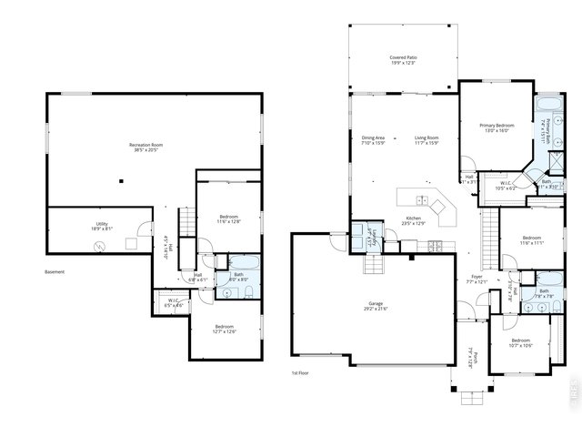 Property Photo 37 Floorplan with room dimensions