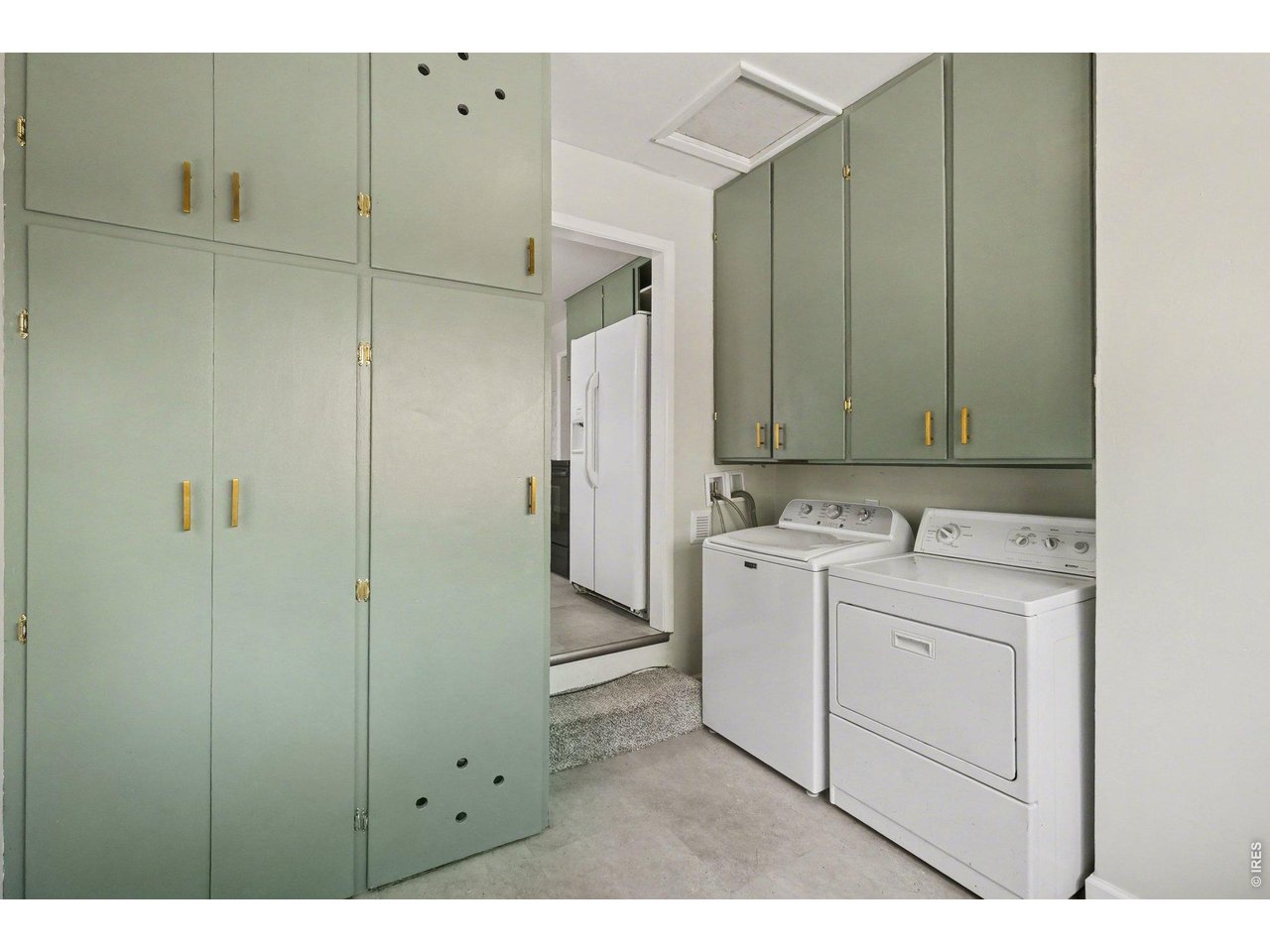Large laundry area