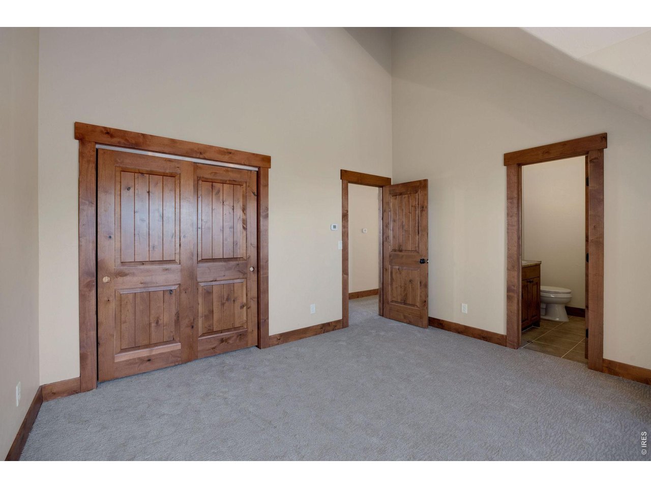  Large third bedroom on top floor complete with attached private bathroom