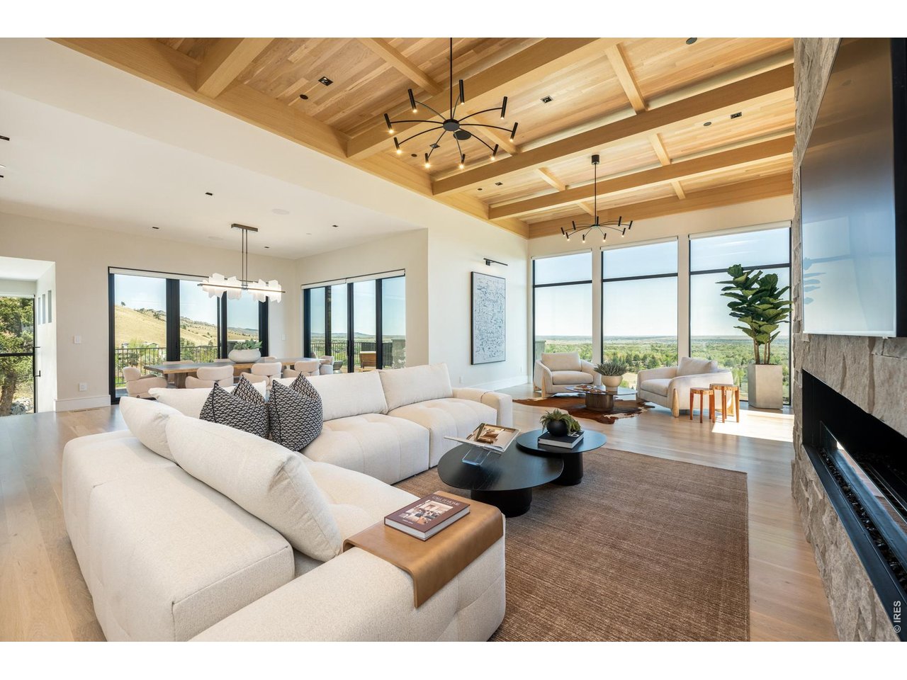 Open concept living on the upper level makes for a seamless everyday flow.