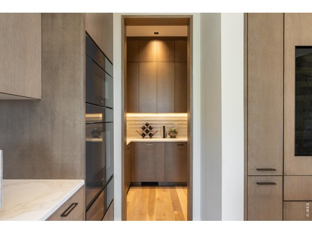 Property Photo 25 The walk-in scullery features built-in custom cabinetry, additional dishwasher, and built-in plumbed coffee system. 