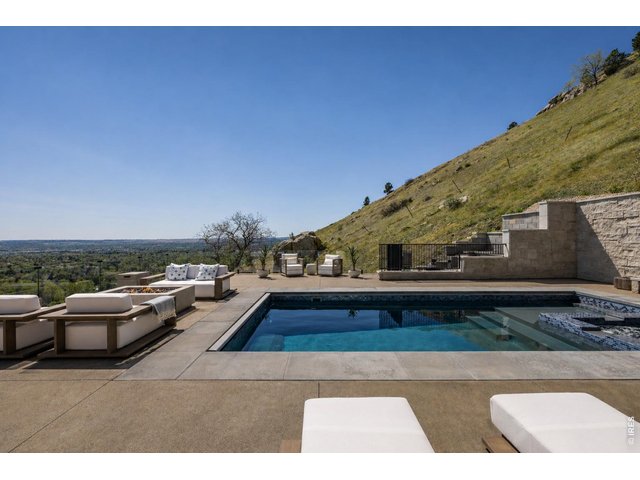 Property Photo 45 Designed with wellness in mind, the home includes a resort-style main level pool and spa! *Grass enhanced with AI