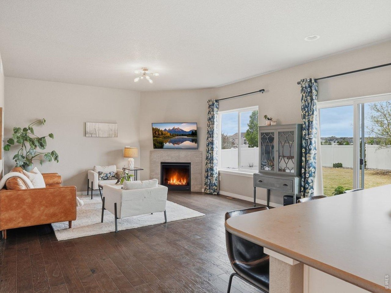 Living Room and Kitchen