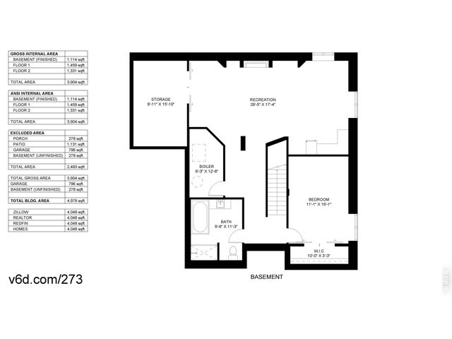 Property Photo 40 Bsmt Floor-1,114 sqft