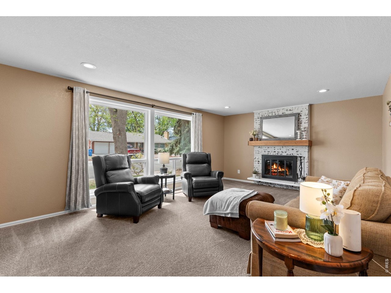 Beautiful south-facing windows offer plenty of natural light