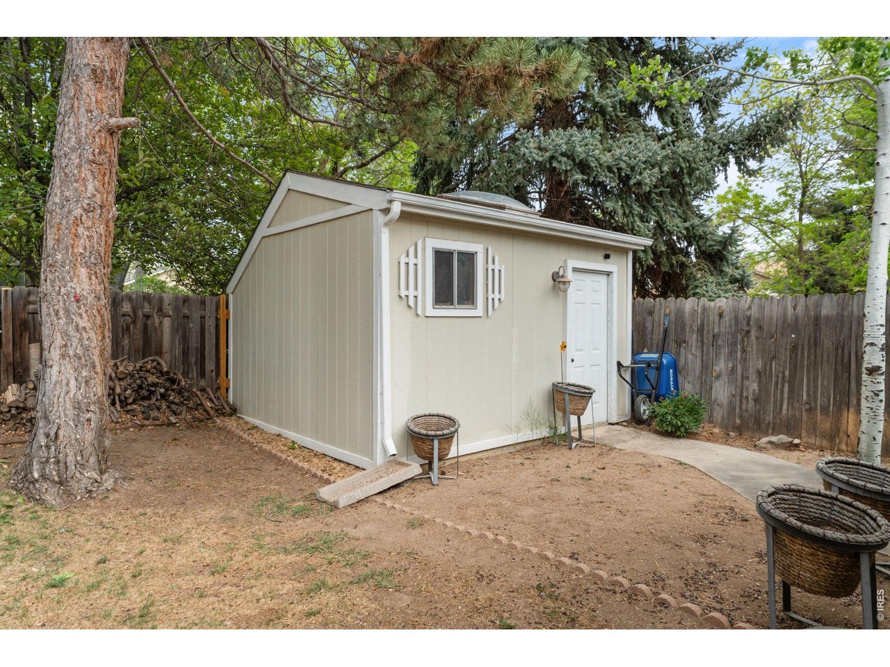 Large storage shed