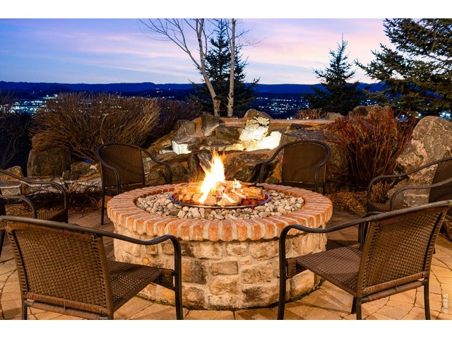 Property Photo 6 Gas Firepit, walkways, patios along with impressive water features
