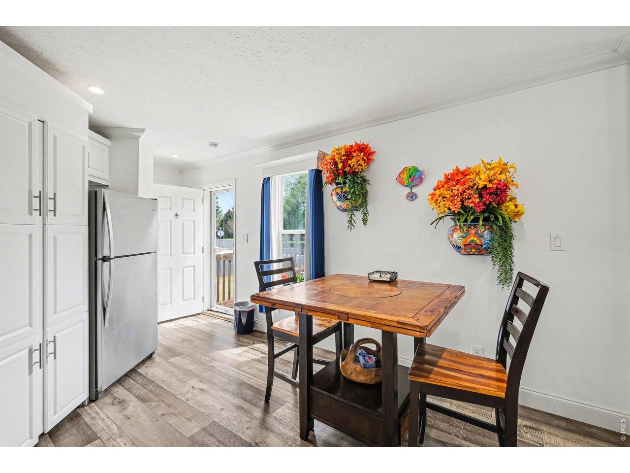 Open dining area