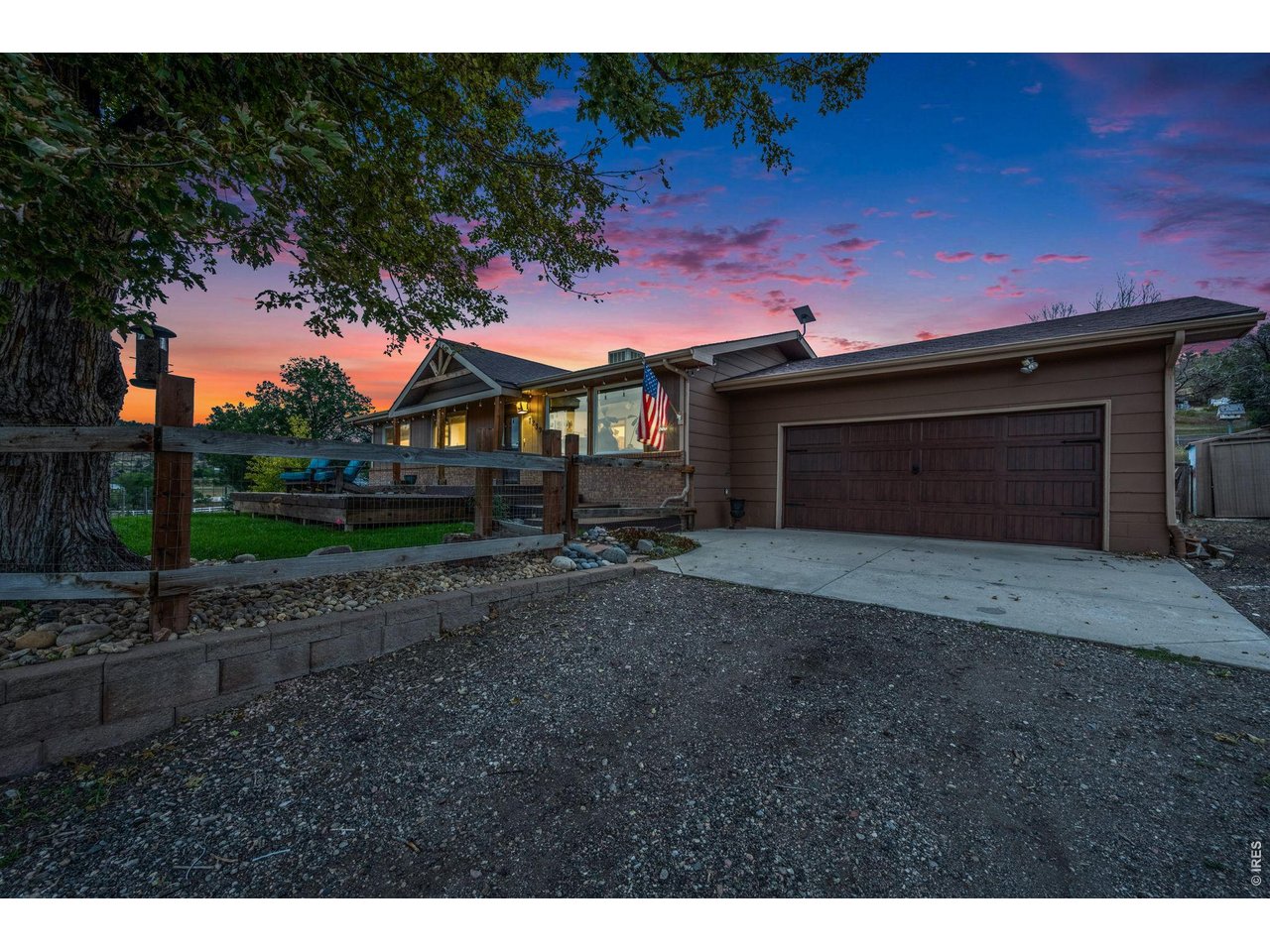 Oversized driveway, plenty of room to park your RV, trailers and extra vehicles. two car garage with new garage door opener w/ blue tooth.