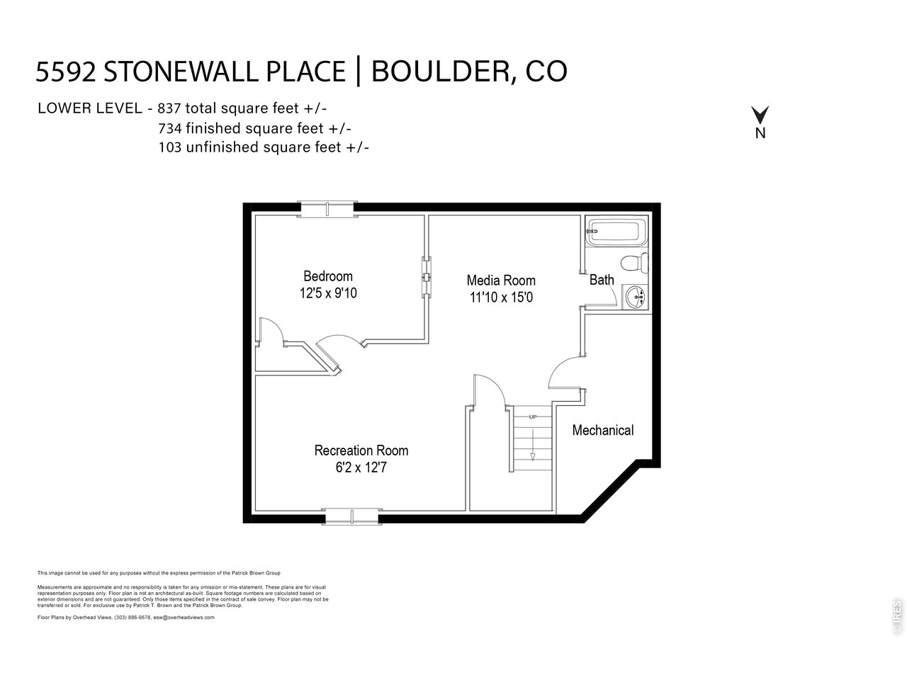 Lower level floor plans