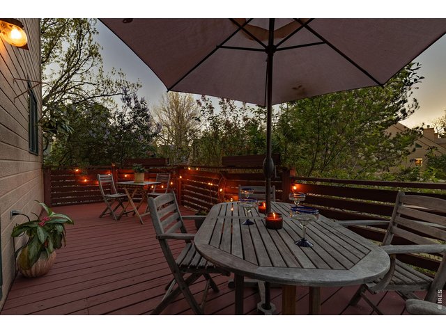 Property Photo 39 Host dinner parties with guests on the spacious, private back deck. 
