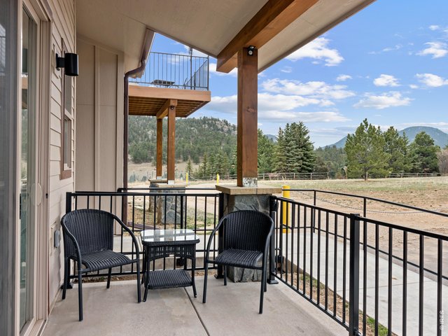 Property Photo 3 Private patio with views to Twin Sisters