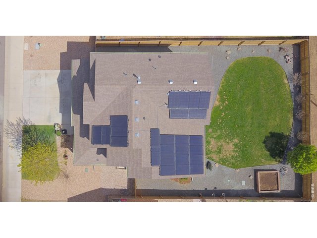 Property Photo 32 Aerial view with solar panels