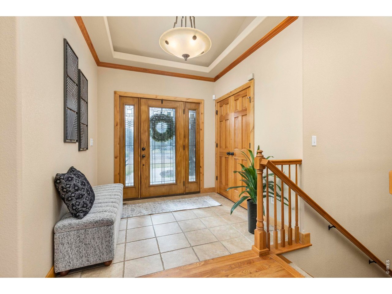 Elegant Front Entry to Greet Your Guests In
