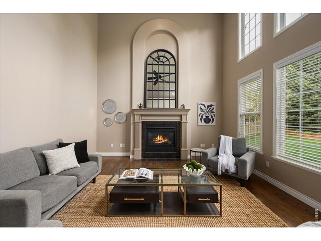 Property Photo 9 Dramatic 17ft high ceilings in the family room