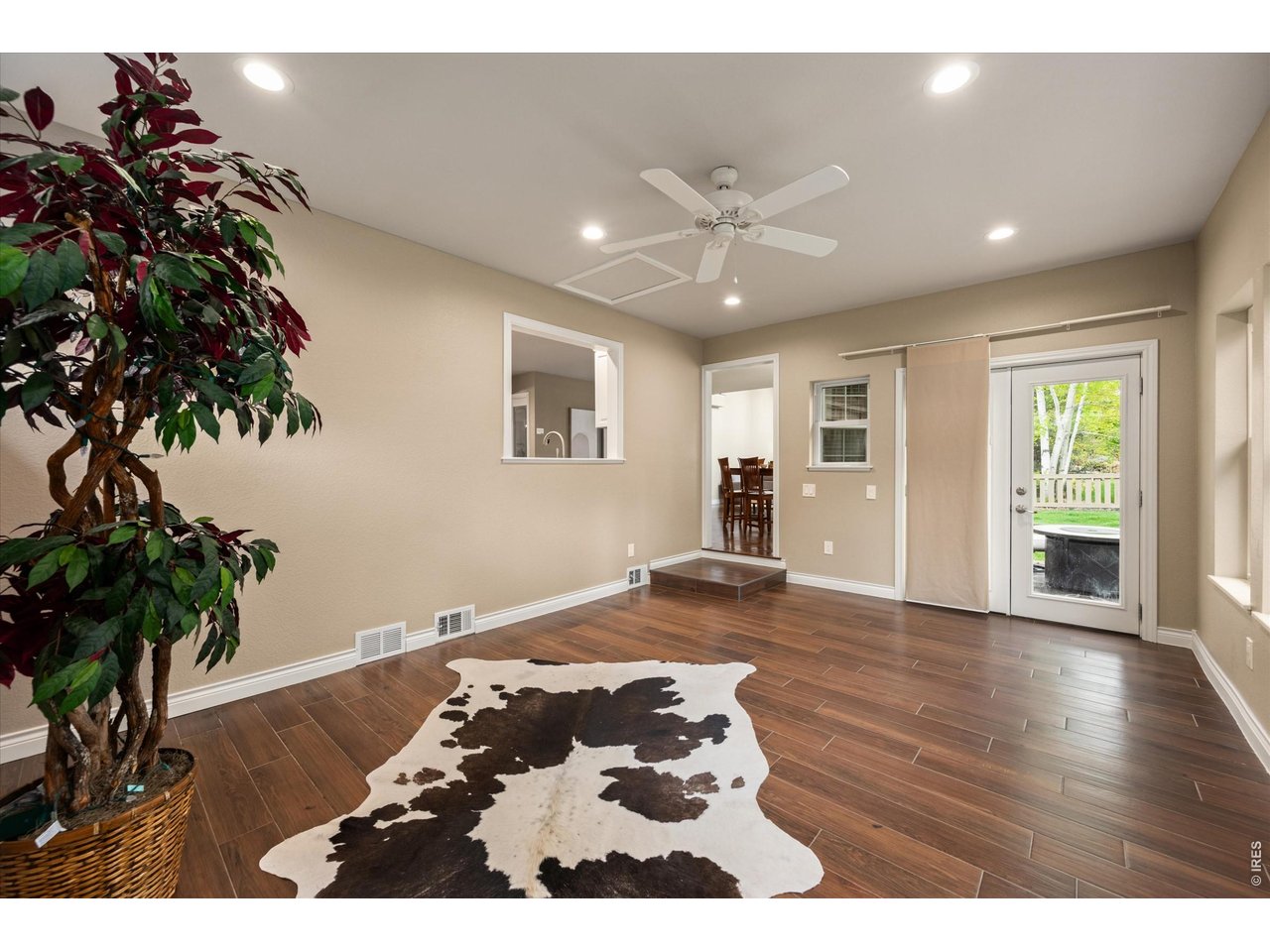 Serene and cozy space with peaceful feel