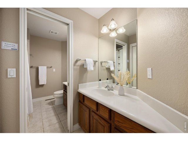 Property Photo 39 Nicely appointed second bathroom with separate toilet and shower and a convenient double linen closet.