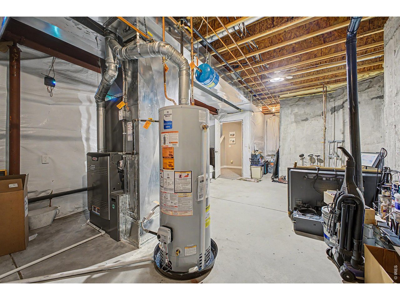 Utility room and extra storage 
