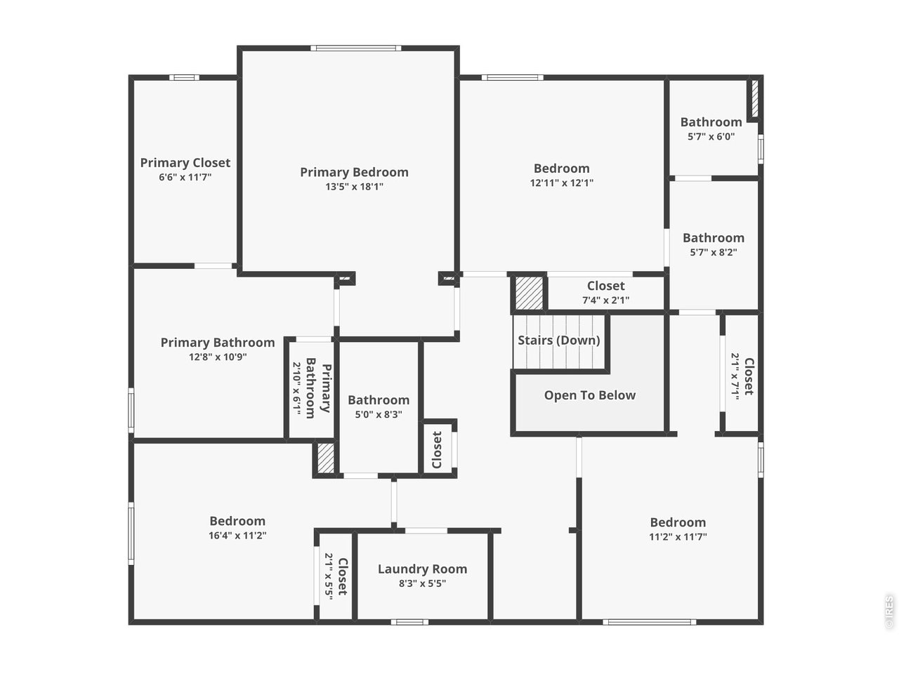 Floorplan upstairs