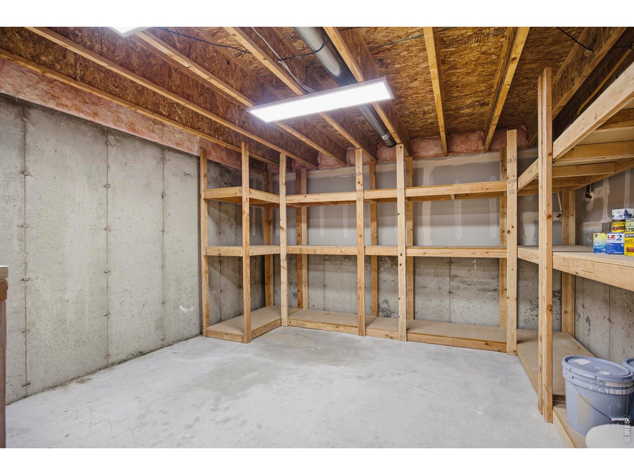 Sturdy Built-In Storage Shelves