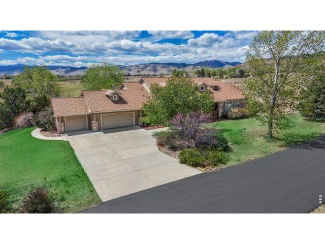 Property Photo 3 Aerial view looking towards Boulder