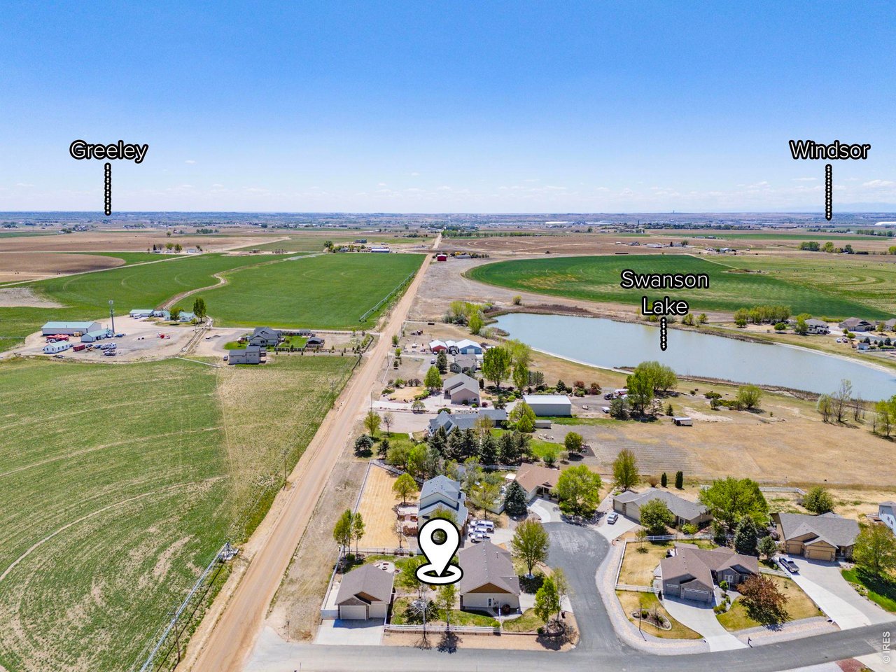 Situated on a private corner lot in a quiet cul-de-sac, this property backs to farm ground offering a peaceful, tucked-away feeling while still being conveniently close to town and ample amenities.