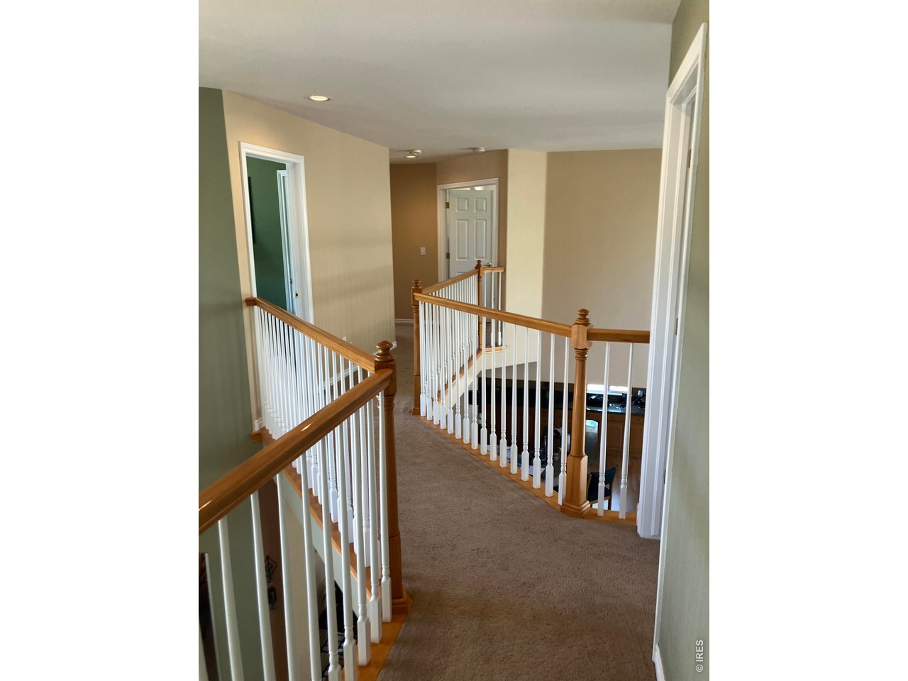Skyway connects Upstairs Bedrooms 
