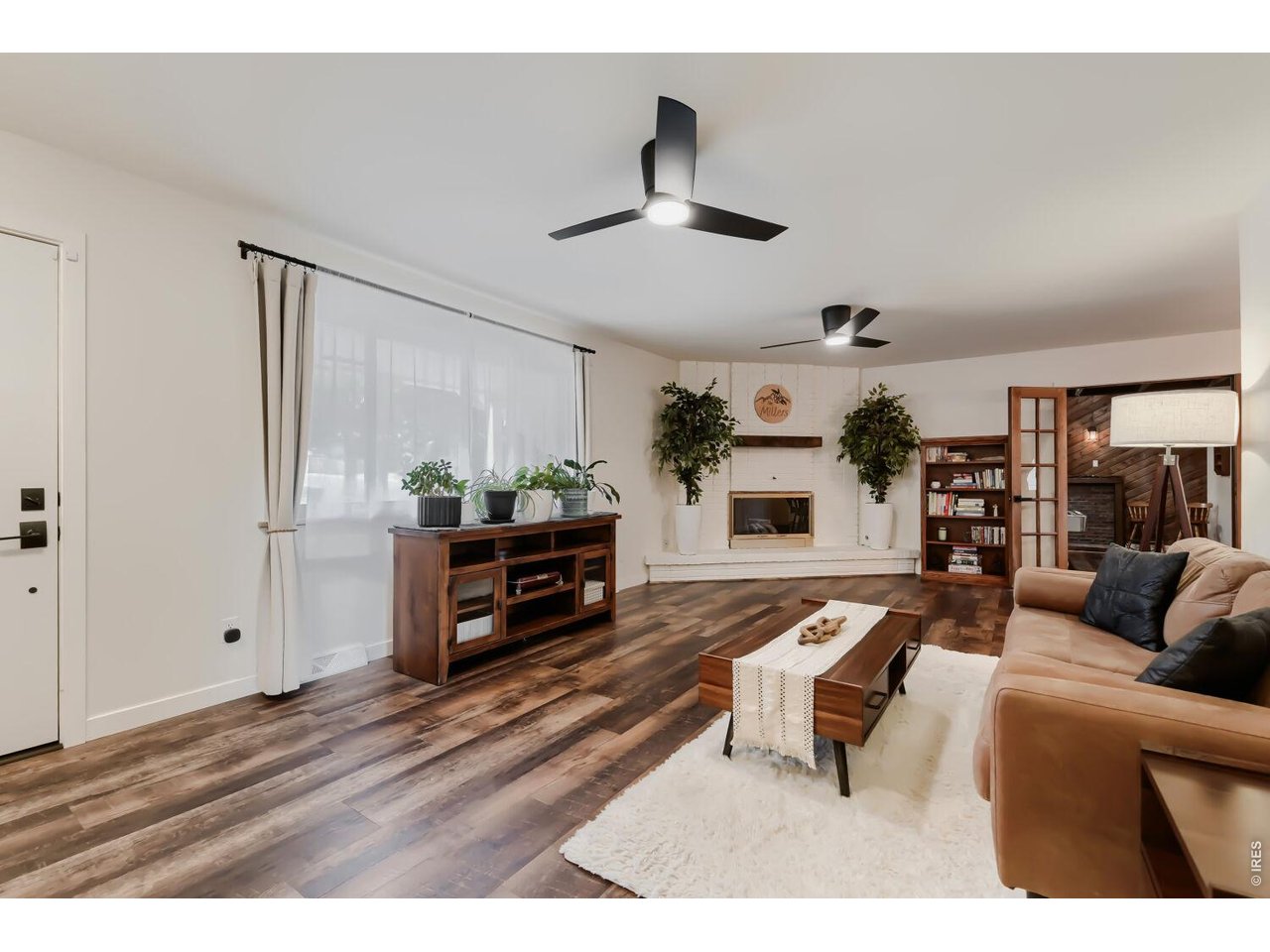 Family room on the main level