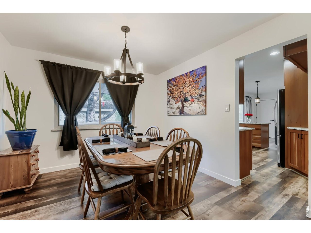 Formal dining area