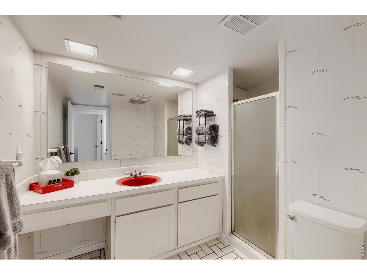 3/4 Bathroom downstairs