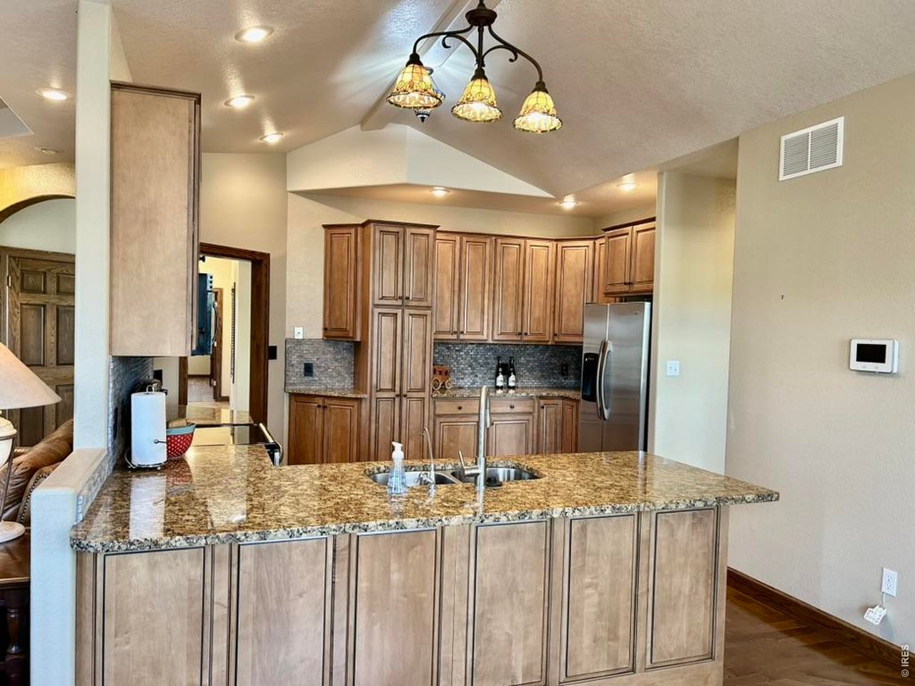 Vaulted Kitchen Ceiling