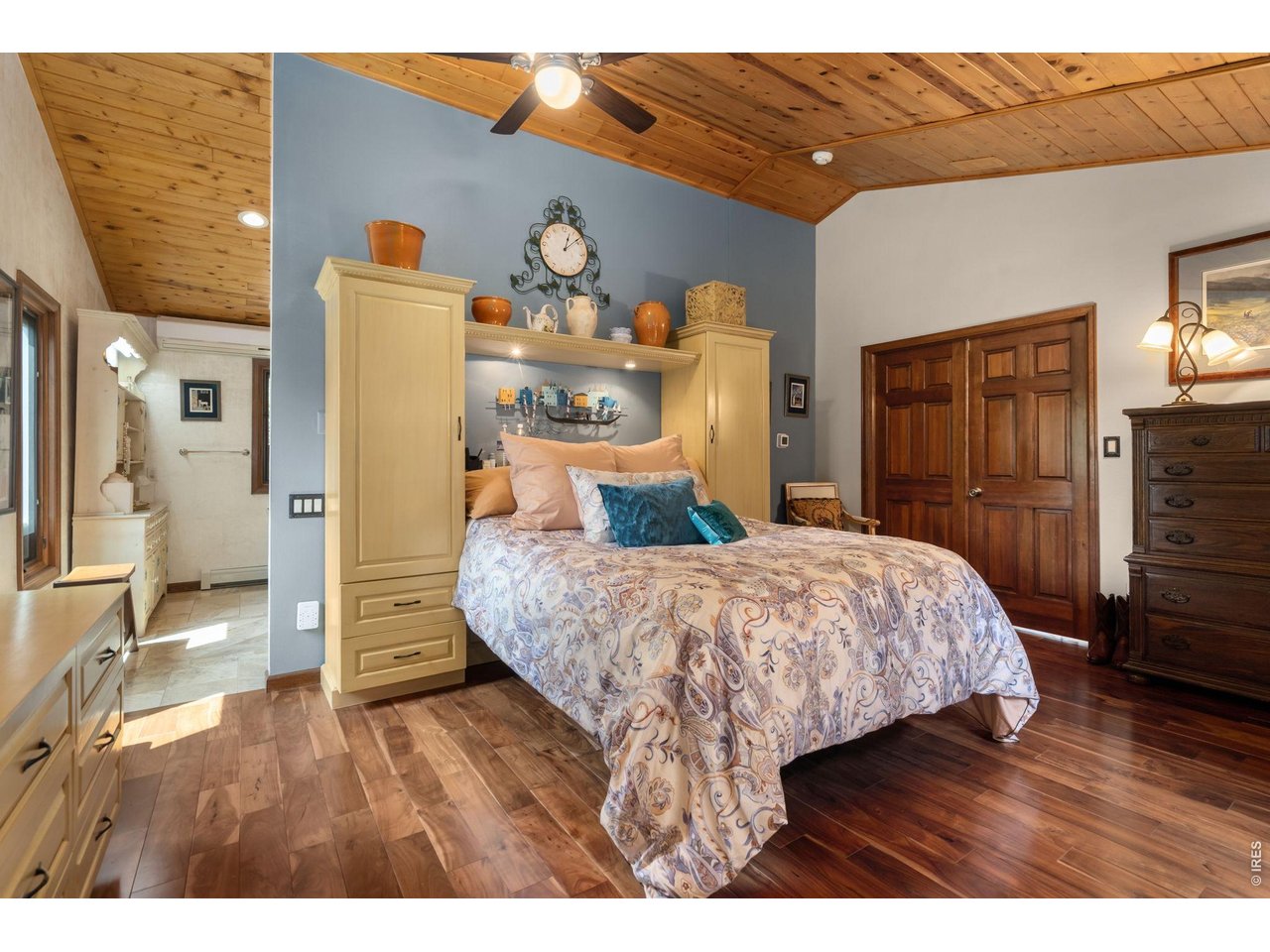 Remodeled primary bedroom suite