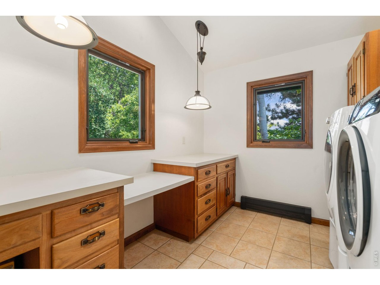 Remodeled laundry room