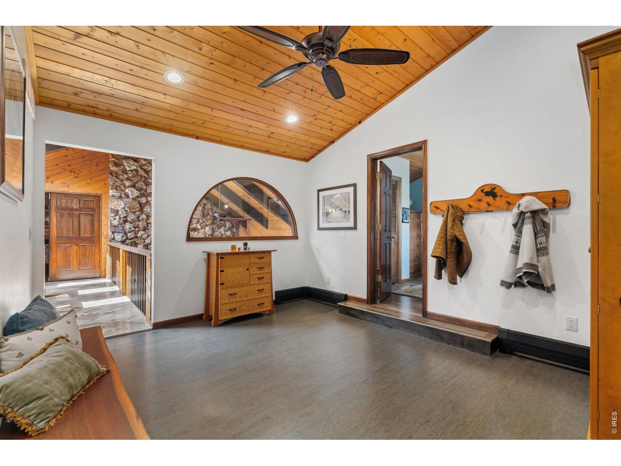Second floor loft area