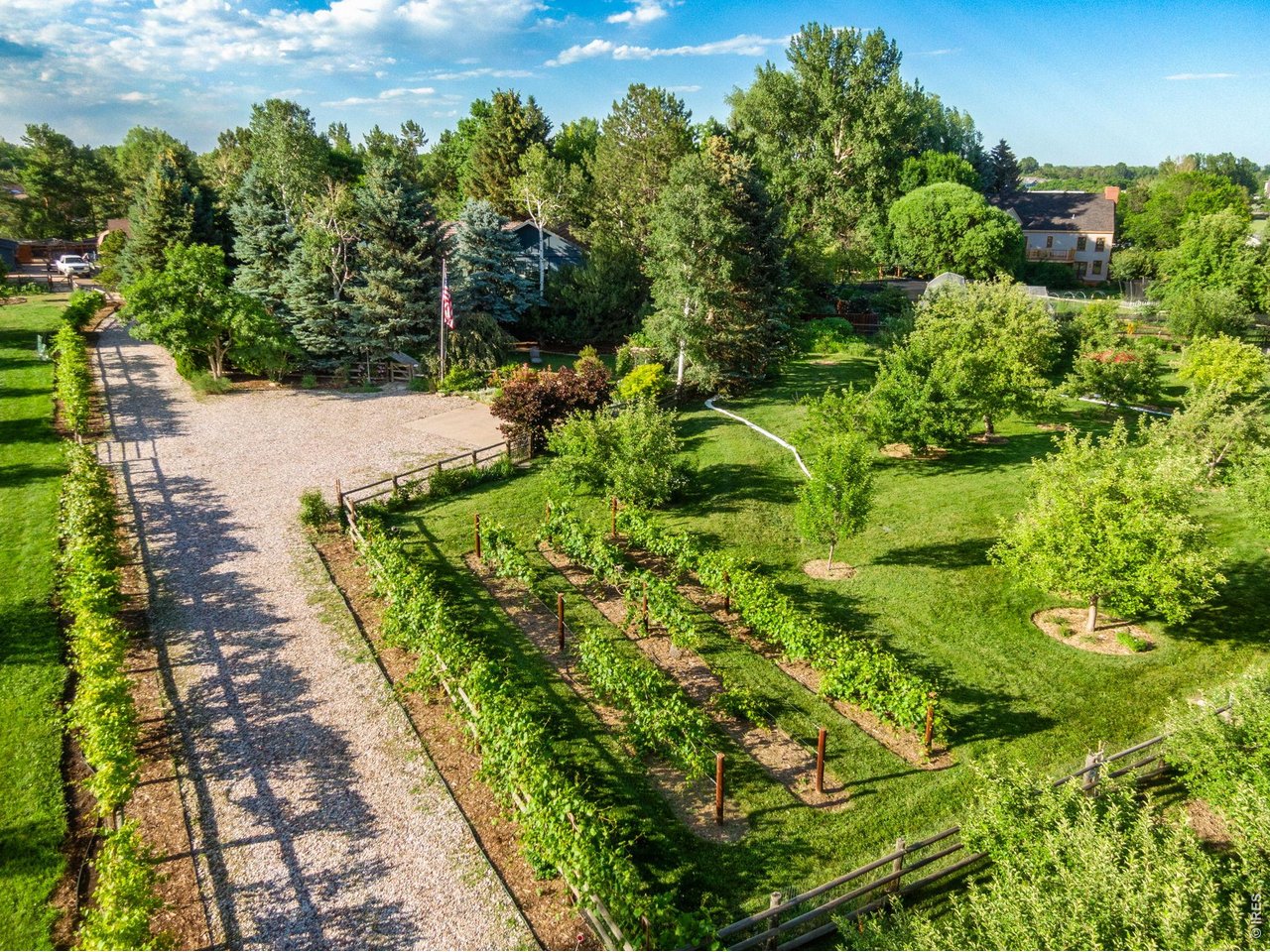 Water rights via the HOA allow for an abundance of water to grow your crops