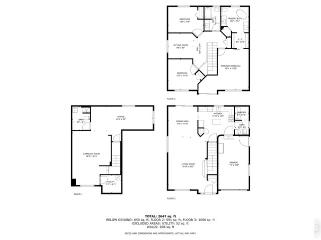 Property Photo 33 3 beds, 4 baths, finished basement, 2787 sqft