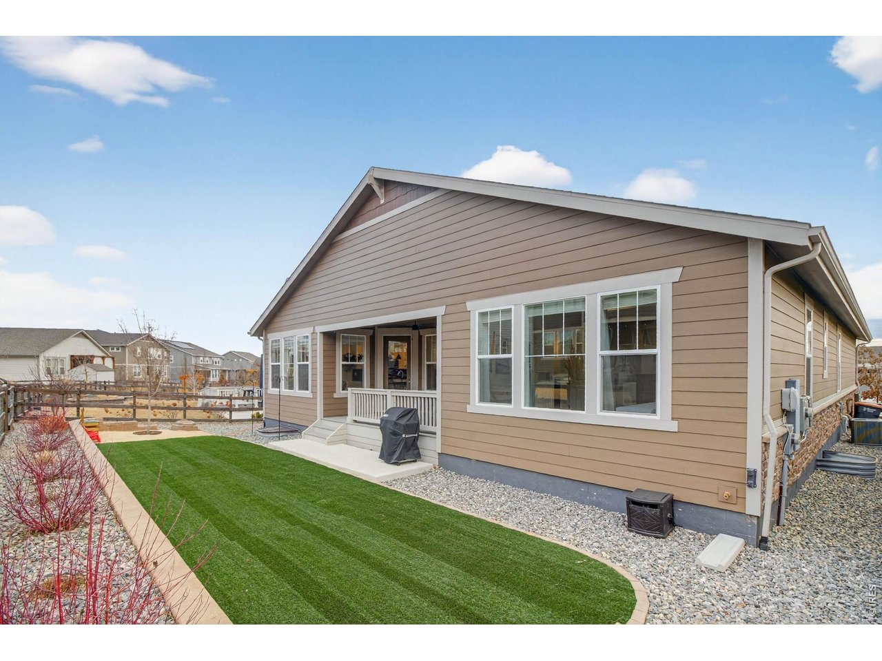 low maintenance yard, high quality living