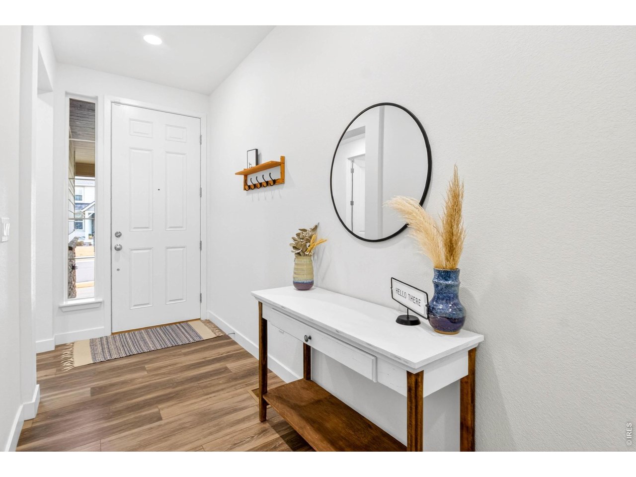 spacious entryway