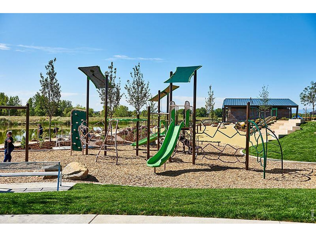 This fully equipped playground is great for burning energy