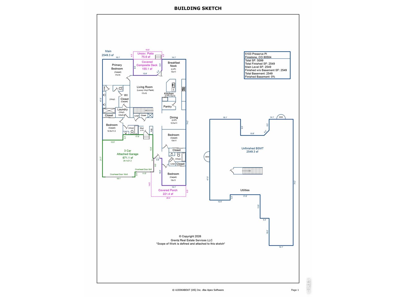 This well thought out floor plan offers privacy and accessibility for the entire family