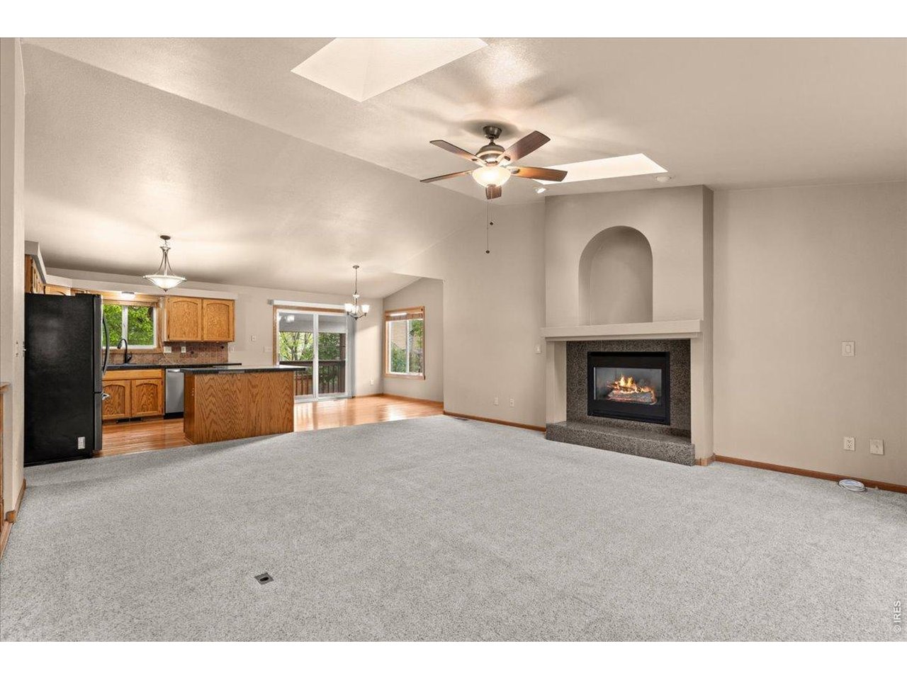 Lovely vaulted ceilings